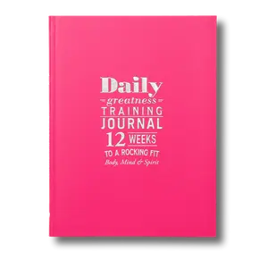 Dailygreatness Training Journal 12 Weeks - Comprehensive Fitness Planner with Food Log, Workout Tracker, Mindset Reflection, and Goal Setting