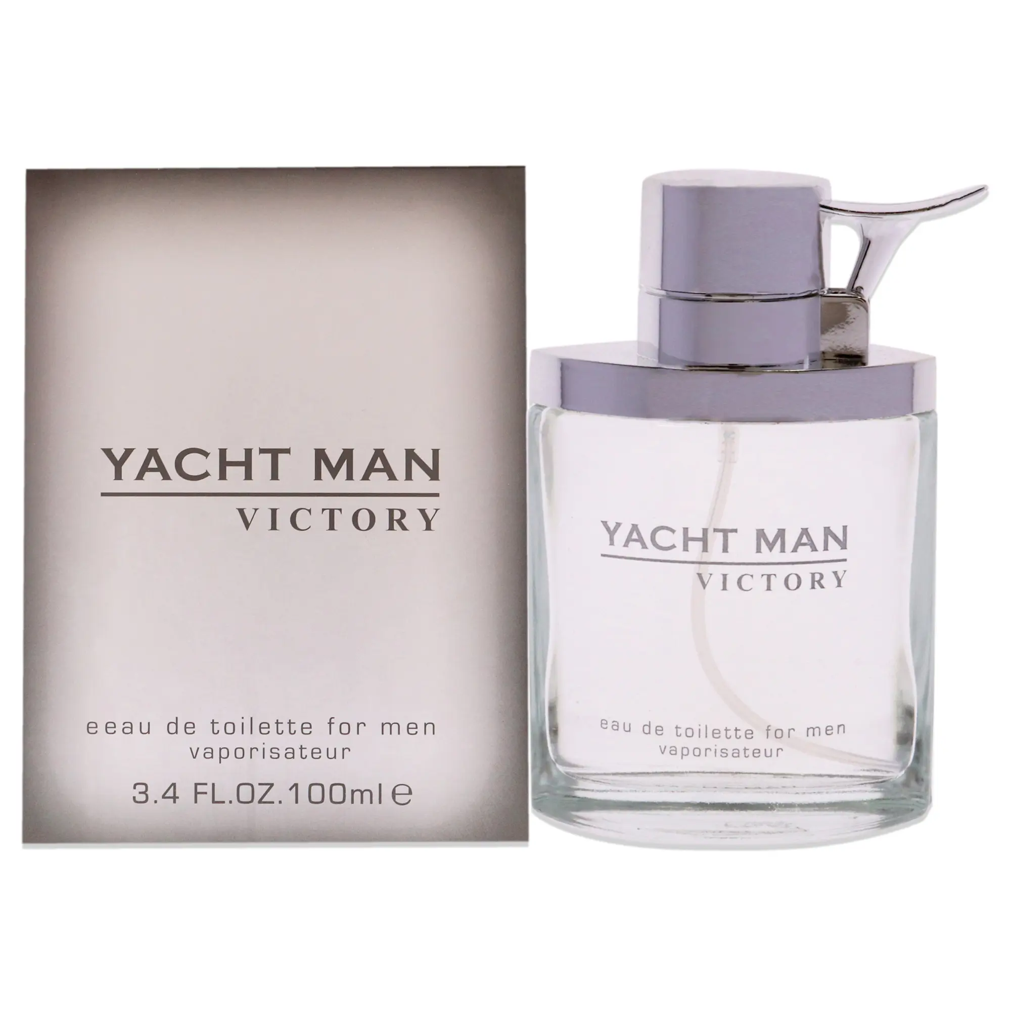 Myrurgia Yacht Man Victory Eau de Toilette for Men 3.4 oz Fresh Aromatic Long Lasting Cologne Fragrance