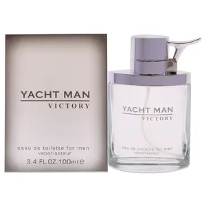 Myrurgia Yacht Man Victory Eau de Toilette for Men 3.4 oz Fresh Aromatic Long Lasting Cologne Fragrance