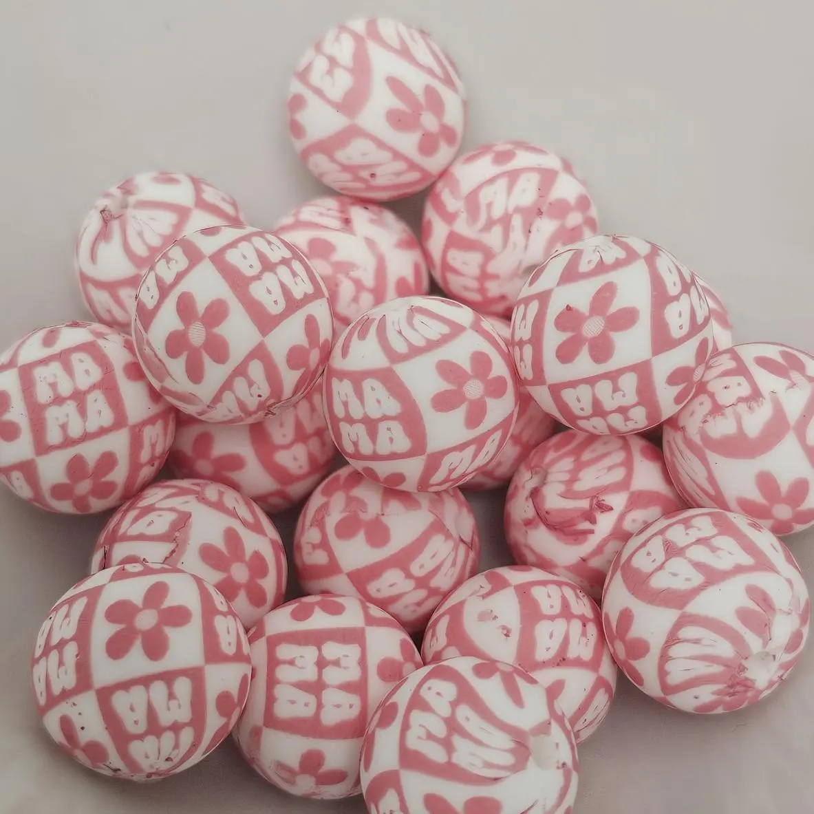 92. HX105008/ Mother's Day Beads/20PCS