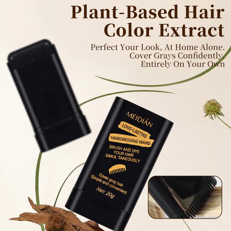 【BUY 1 GET 1】Temporary Hair Dye Comb Hair Color Comb Portable for Quick Touch - Ups, Easy to Color,Covers Gray Hair Haircare Ash Brown Blonde Balayage