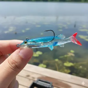 High-Reflective Glow Soft Lure Set, Realistic Swimming Silicone Bait for Freshwater & Saltwater Fishing. Lifelike Motion Design for Bass, Trout, Perch, Tilapia. Essential Outdoor Fishing Gear & Accessories.