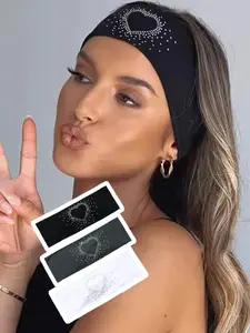 Women Bandana Soft Non-Slip Headband for Yoga and Sports, Elastic Hair Accessories for Daily Wear and Occasions, Elegant Scarf for Fall Winter