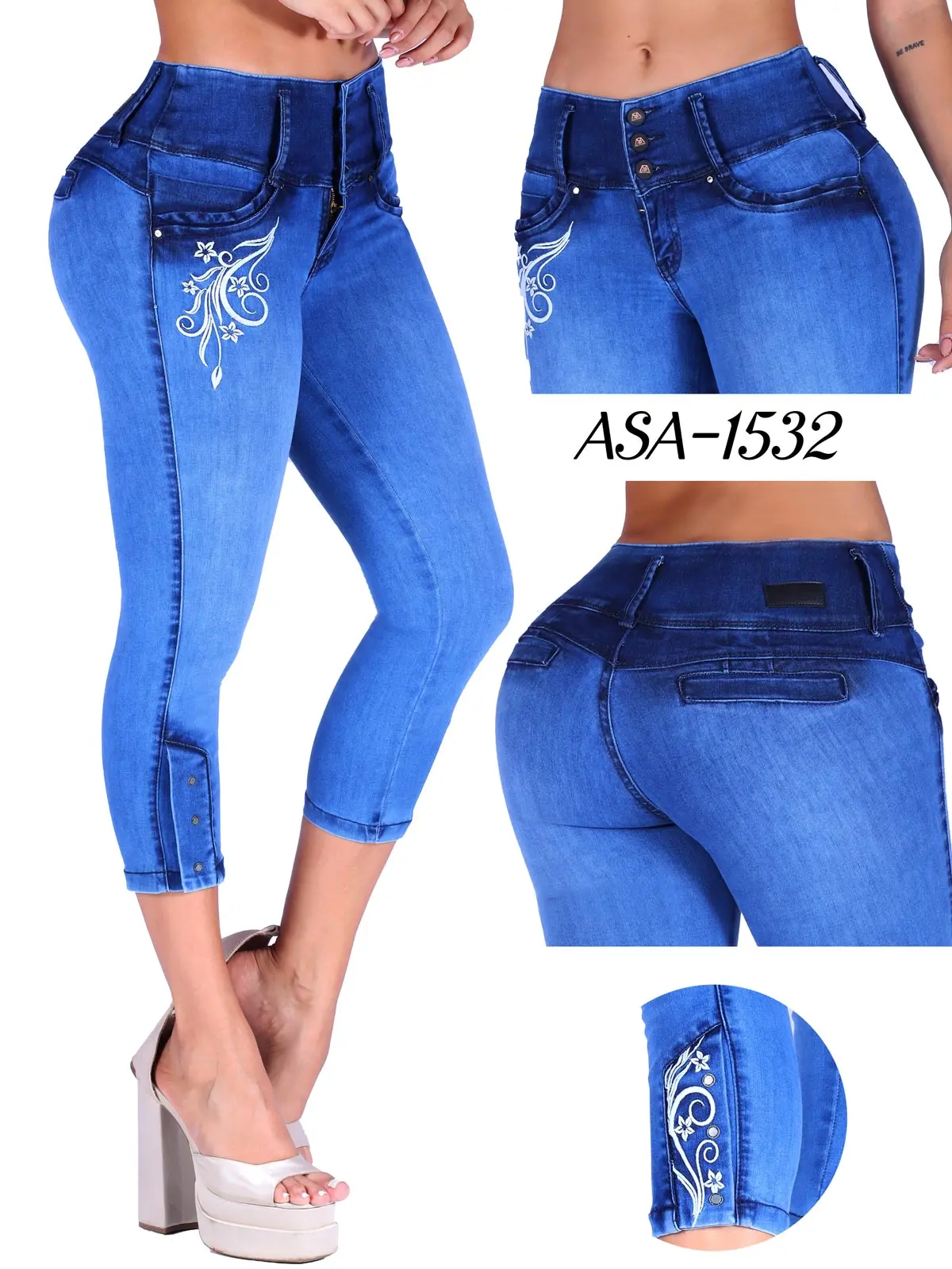ASA1532 Colombian Buttlifting Jeans