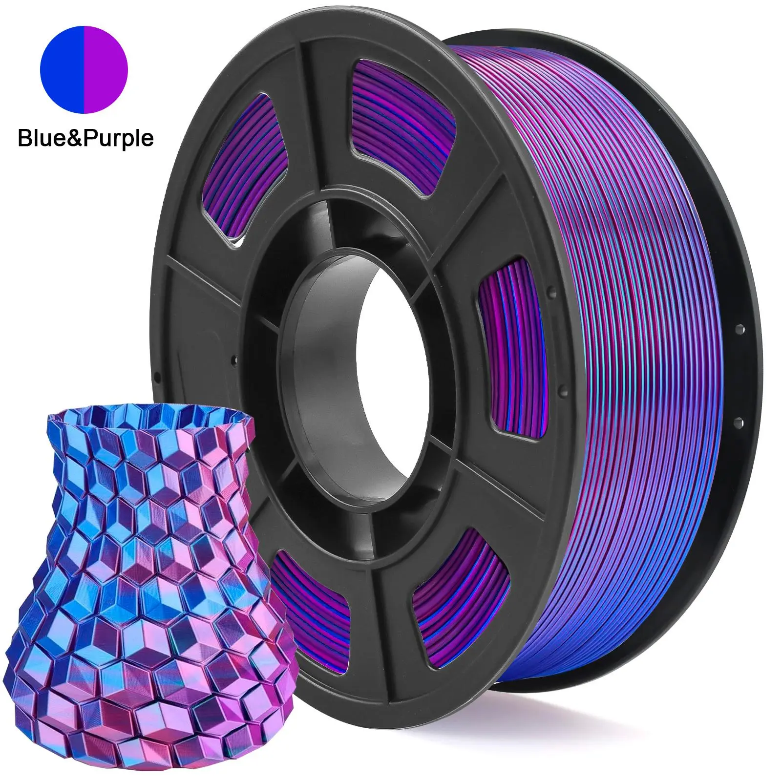 PLA Filament, 250g Biodegradable 3D Printer Filament, PLA Filament for Home Office School, Creativity PLA Filament, 250g Biodegradable 3D Printer Filament, PLA Filament for Home Office School, Creativity