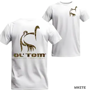 Turkey Hunting T Shirt | Small Front Chest Camo Turkey Logo | Large Back Camo Turkey Graphic | Outdoor Hunting Lifestyle Shirt | Field Season Camp Wear | Turkey Hunter Dad Gift Idea | Unisex Casual Graphic T Shirt