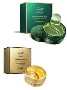24K Gold Collagen Eye Mask And Retinol - 60 pcs per box Moisturizing Eye Mask, Reduce Wrinkles and Puffiness, Beauty Anti-Wrinkle Personal Eye Care Products, Create Bright, Youthful Eyes - Skincare Essentials