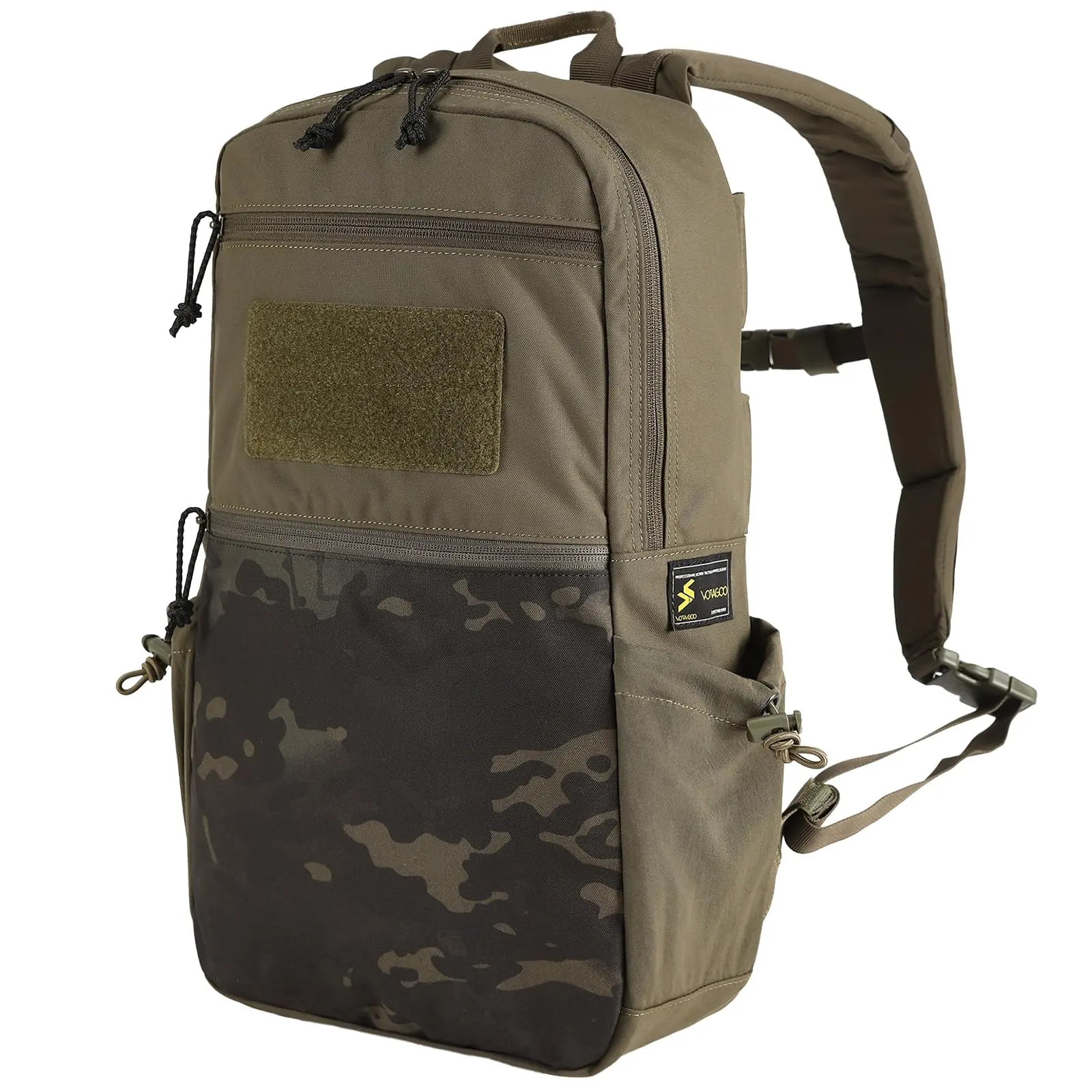 500d laptop backpack vAv YAKEDA NylonTactical Military for Men,Fit 12.6-15.6 inches Laptop, Daily Bag for Hiking,hunting,running (CP) : Sports & Outdoors 24 Hour Plus Backpack Lightweight Outdoors Backpack with Carbon Frame,15L
