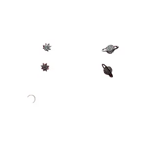 Orbit Studs - Elegant Design for Everyday Wear, Lightweight and Durable, Ideal for Fashion and Style
