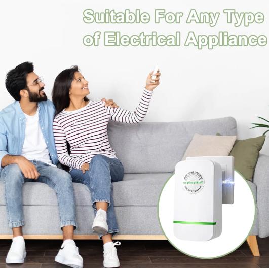 Plug-In Power Box with US Plug 2026 Updated Design, Compatible with 90–250V Input Range