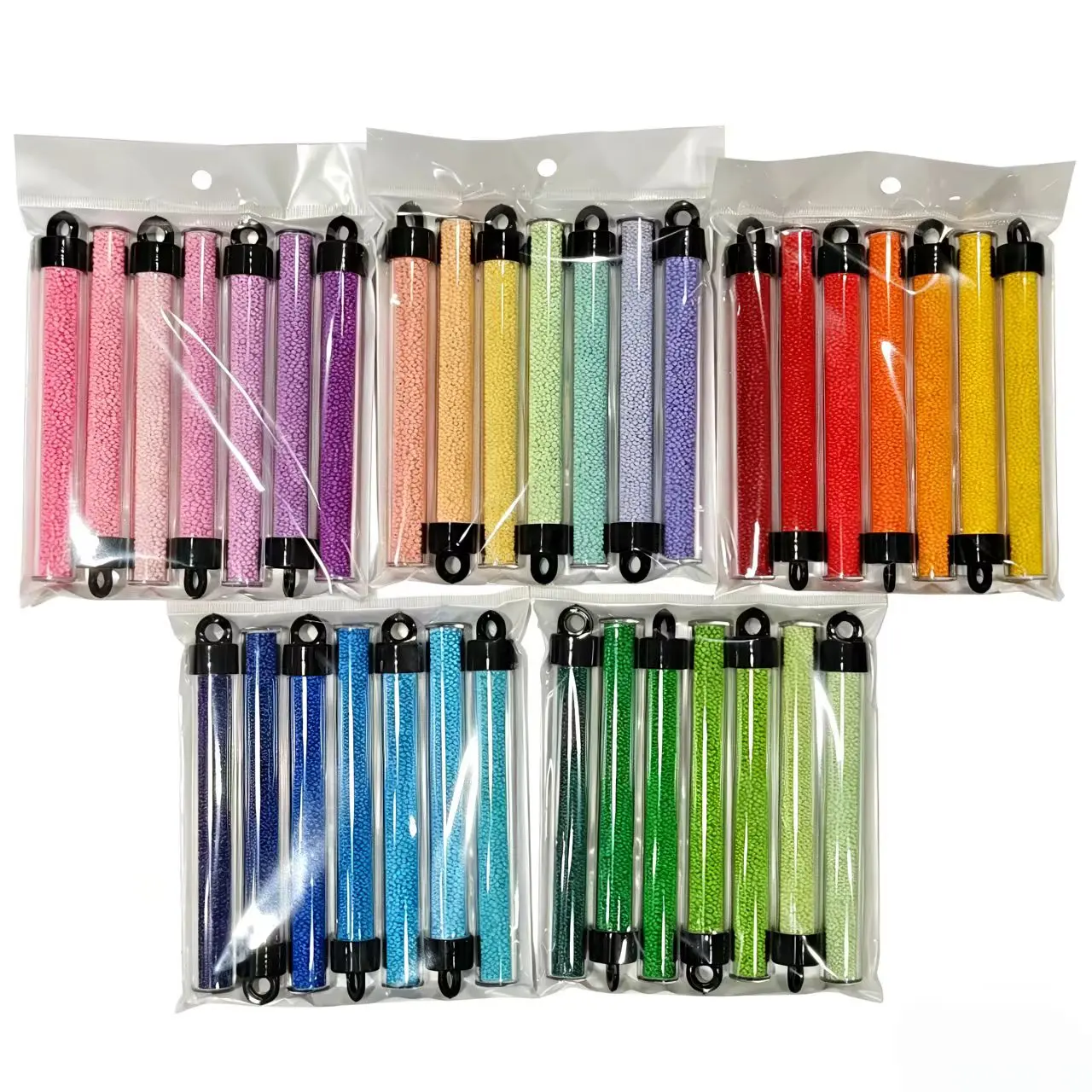 【Seed Beads Set】11/0 theme color mix seed beads set for bracelet making