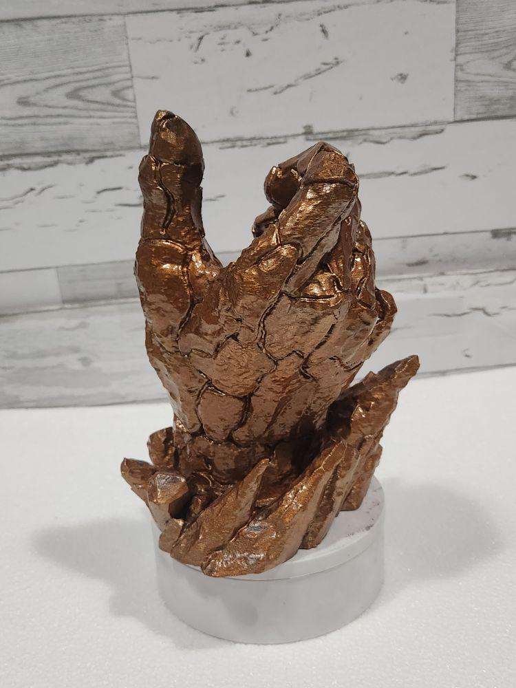 Rock Solid 3D Printed Gaming Controller Holder, Lightweight Design Ideal for Gaming Accessories Console