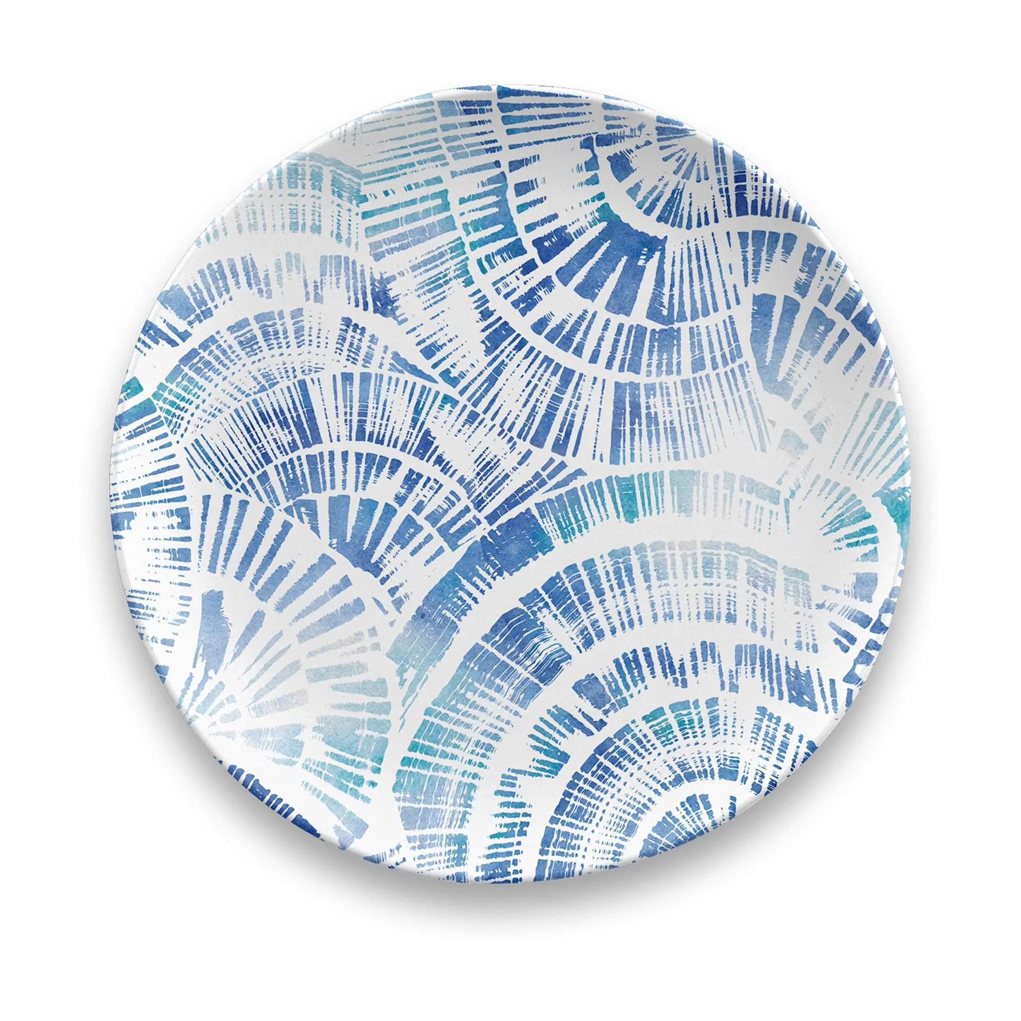 TarHong Coastal Scallops Set of 6 8.5" Salad Plates