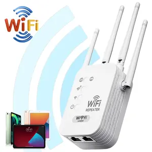 Dual Band 2.4G+5G Network, 1200Mbps Fast Network, Full Indoor Coverage 1000 sq.ft, WiFi Extender, WiFi Amplifier, Improve Indoor WiFi, Steady Transmission & Anti-Interference, for Daily Use and Entertainment