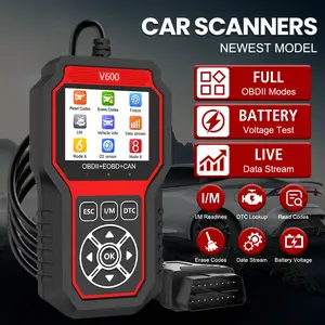 V600 Car Fault Diagnosis Tool Y, Automotive Diagnostic Scanner, Vehicle Trouble Code Reader, Easy-To-Use Obd2 Adapter