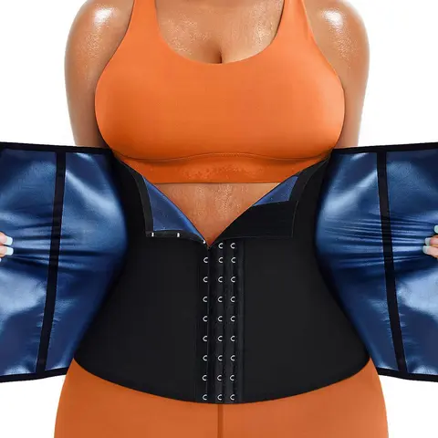 Women's 2026 Plain Zipper Waist Trainer, Tight Waist Design, Basic Hook-Closure Fajas Colombianas Shaper, Compression Shapewear Belt, Tummy Control Flat Belly Cincher Clothing Summer