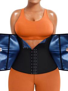 women's plain zipper waist trainer, basic tummy control hook closure fajas colombianas shaper, women's tummy control clothing, waist trainer for gym, womenswear