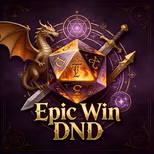 Epic Win DND shop logo