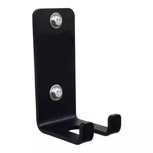 Heavy Duty Barbell Holder Single for Olympic Barbells Metal Hanger Easy Installa