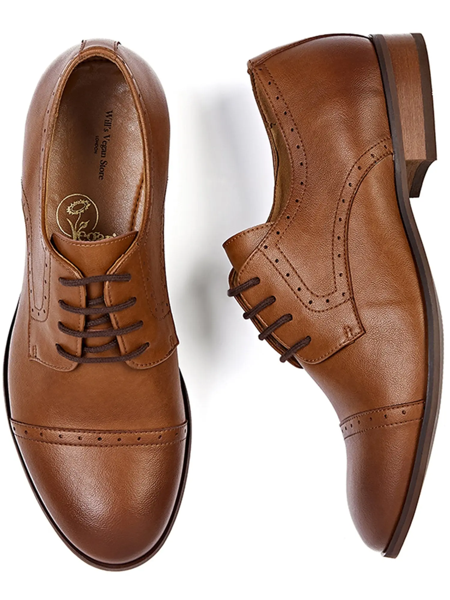 Will's Vegan City Derbys - Men's Vegan Dress Shoes