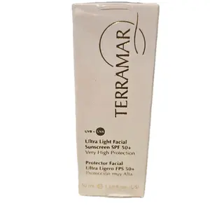 sunscreen. ultra light facial SPF 50+ Cosmetic