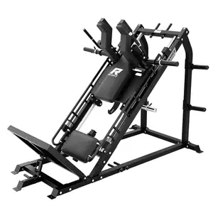 RitFit GAZELLE PRO 3-In-1 Leg Press and Hack Squat Machine for Comprehensive Lower Body Workout(Black/Red) Home Exercise Equipment Home Exercise Equipment, Strength Training Equipment, Adjustable Workout Equipment,summerwins
