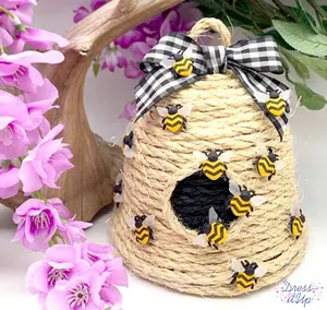 Bee Happy Insect Bug Bumble Bee Buttons