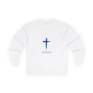 Bold Unisex Long Sleeve Tee, Graphic T-Shirt for Men and Women, Statement Shirt, Casual Top for All Ages, Cotton Tee