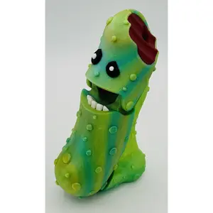 Bloody Bite Pickle - 7" Desk Buddy with Stand - Tickles, The Articulated Pickle