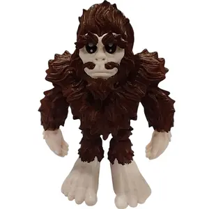 Big Foot 3D Printed Articulating Figurine Decor Ornaments Articulated