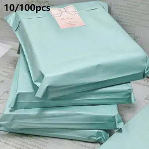 Thick Waterproof Solid Color Packaging Bags, Simple Multi-Functional Pouches, Ideal for Office, Gifts, Holidays, New Semester Welcome