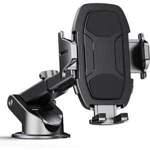 Phone Holders for Your  |  Phone Holders for  with 360- Rotation | Dashboard Cell Phone Holder | Easy Installation &  Grip for Safe and Convenient Driving, Black