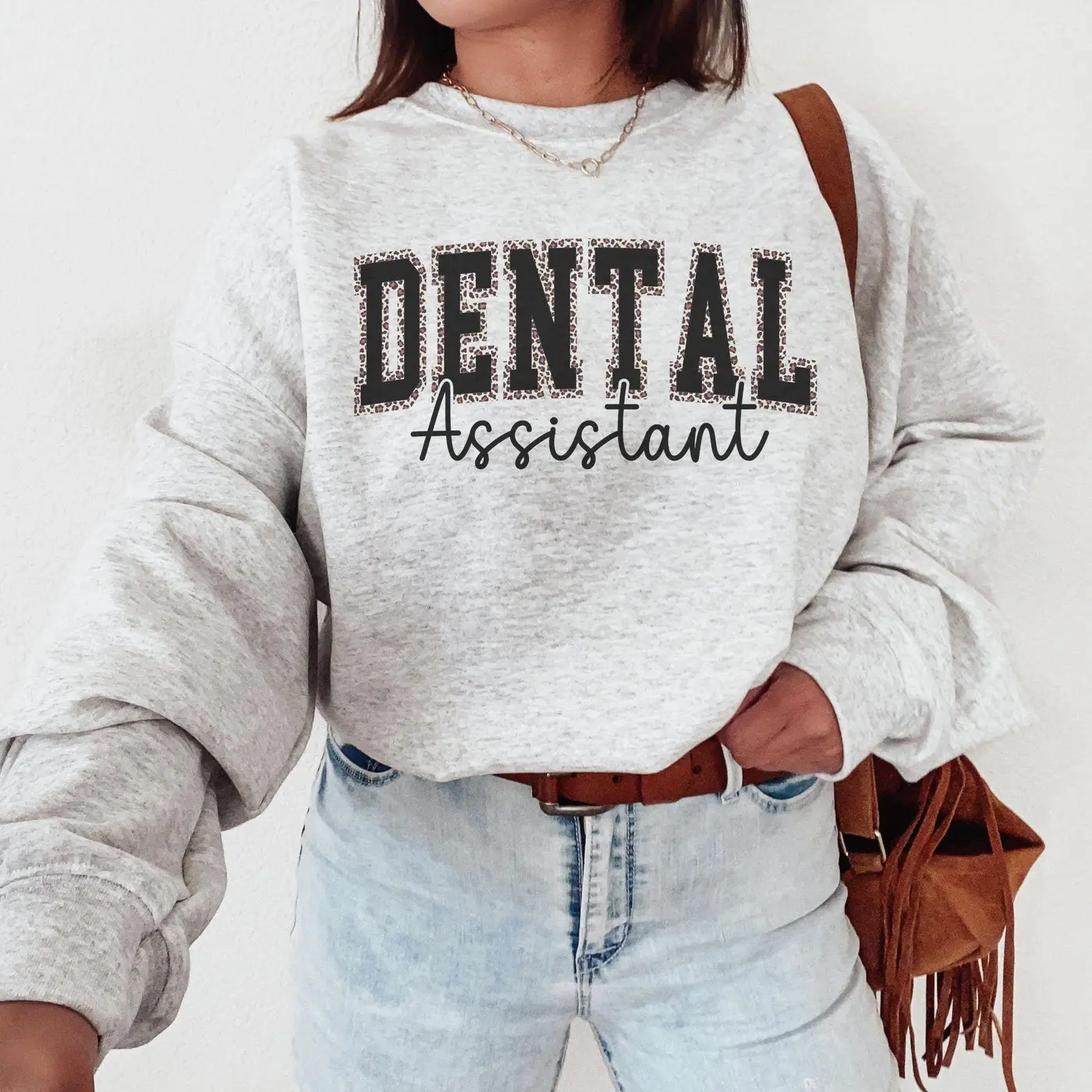 Dental Assistant Sweatshirt, Da Gift For Rda T-shirt, Dental School Graduation Gift, Men And Women, Classic Cotton