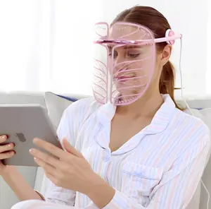 Pure Graphene Far-Infrared Heating Beauty Device for Facial Moisturizing and Advanced Skin Care. It features 3-level temperature adjustment function and ergonomic design.