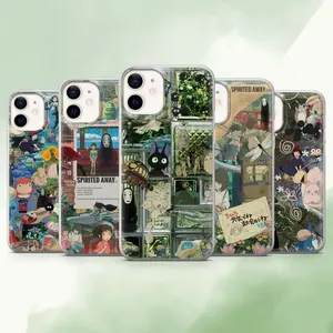 Studio Ghibli Collage Compatible with iPhone 11, 12, 13, 14, 15, 16, 17 & more – check our available sizes