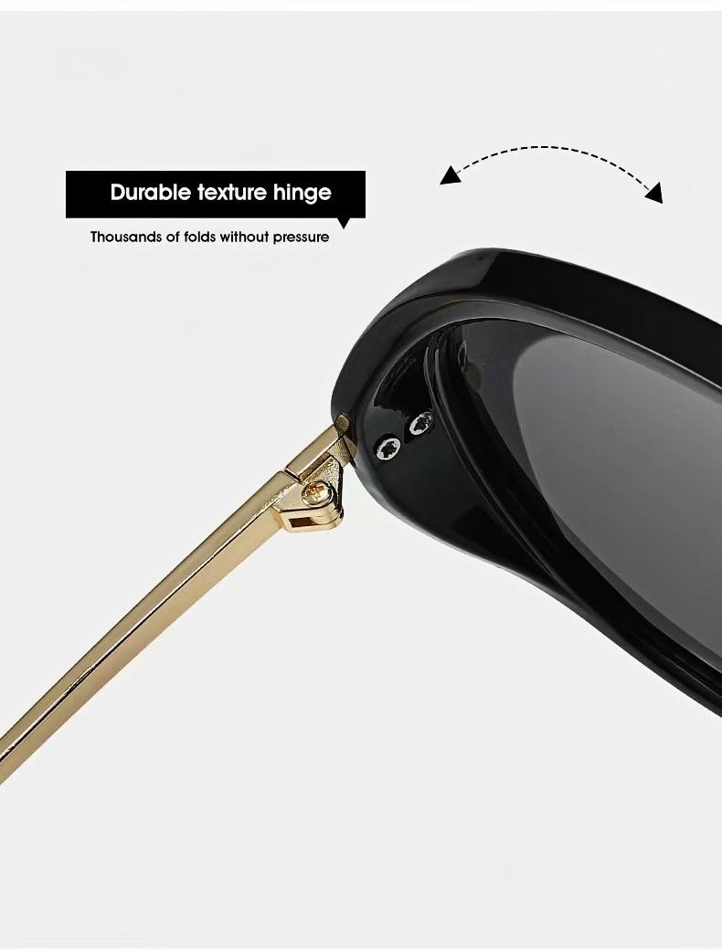 〖Summer Turn Up〗1 PCS New Fashionable Women's Glasses Unique Frame Design Stylish Dual Bridge Eyewear Tinted Lens Sunglasses