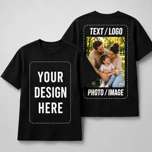 Custom Personalized T-Shirts with Photo and Text - Unisex Fit