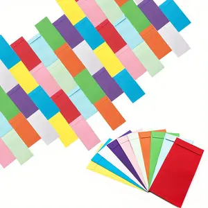 Colorful Paper Envelope, 20pcs/set Mini Self Seal Envelope, Multipurpose Envelope for Cash, Payroll and Savings, Ideal Money and Coin Storage Solution