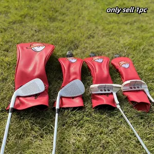 Vibrant Golf Club Head Cover, Durable Protection for Your Clubs, Perfect Gift for Golf Enthusiasts & Outdoor Sports Lovers