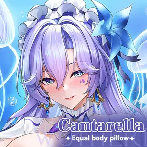 Anime Dakimakura Japanese Otaku Waifu Life Size Doublesided Print Hugging Body Pillov Cover Wuthering Waves Cantarella