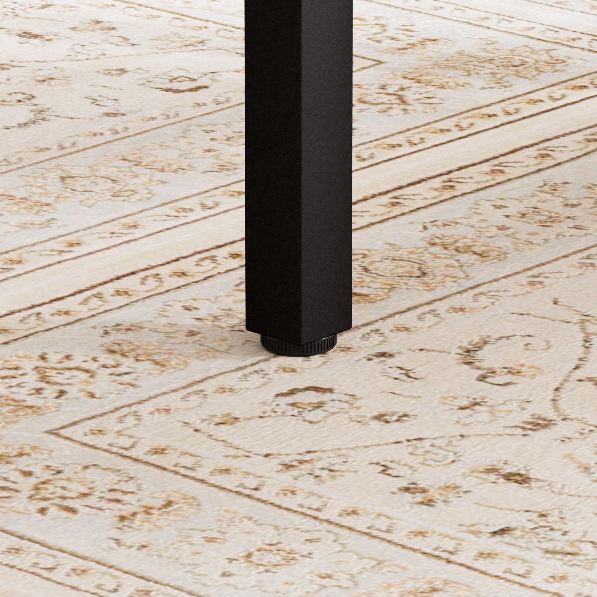 Dining Table Set, Bar Table with 2 Dining Benches, Kitchen Table Counter with Chairs, Industrial for Kitchen Breakfast Table, Living Room, Party Room, Rustic Brown and Black,35.4″L x23.6″W x 29.7″H