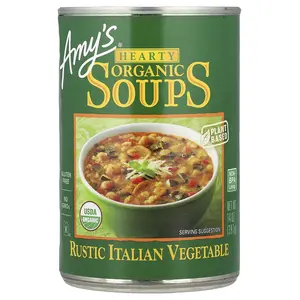 Amy's Hearty Organic Soups, Rustic Italian Vegetable, 14 oz (397 g)
