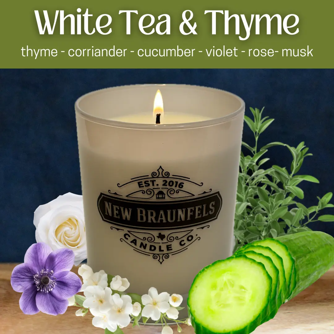 White Tea & Thyme Tumbler Candle