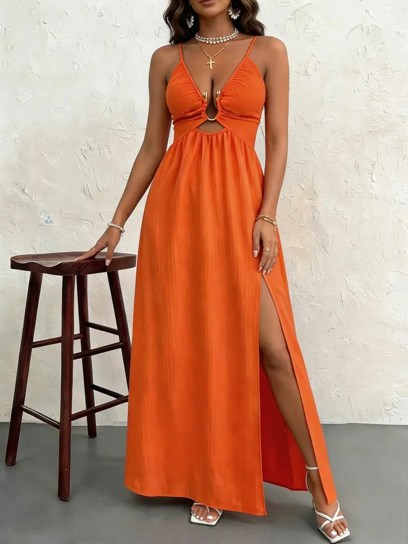 2 piece orange halter dress shein - TikTok Shop 2 piece orange halter dress shein - TikTok Shop