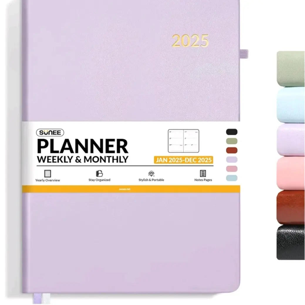 Calender, Organizer & Planner Combo - Helps Manage Time, Stay Organized, and Achieve Goals