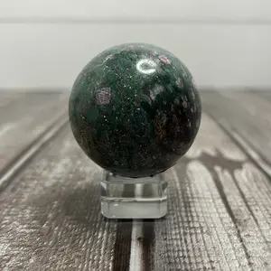 Ruby in Fuchsite w/Kyanite Sphere