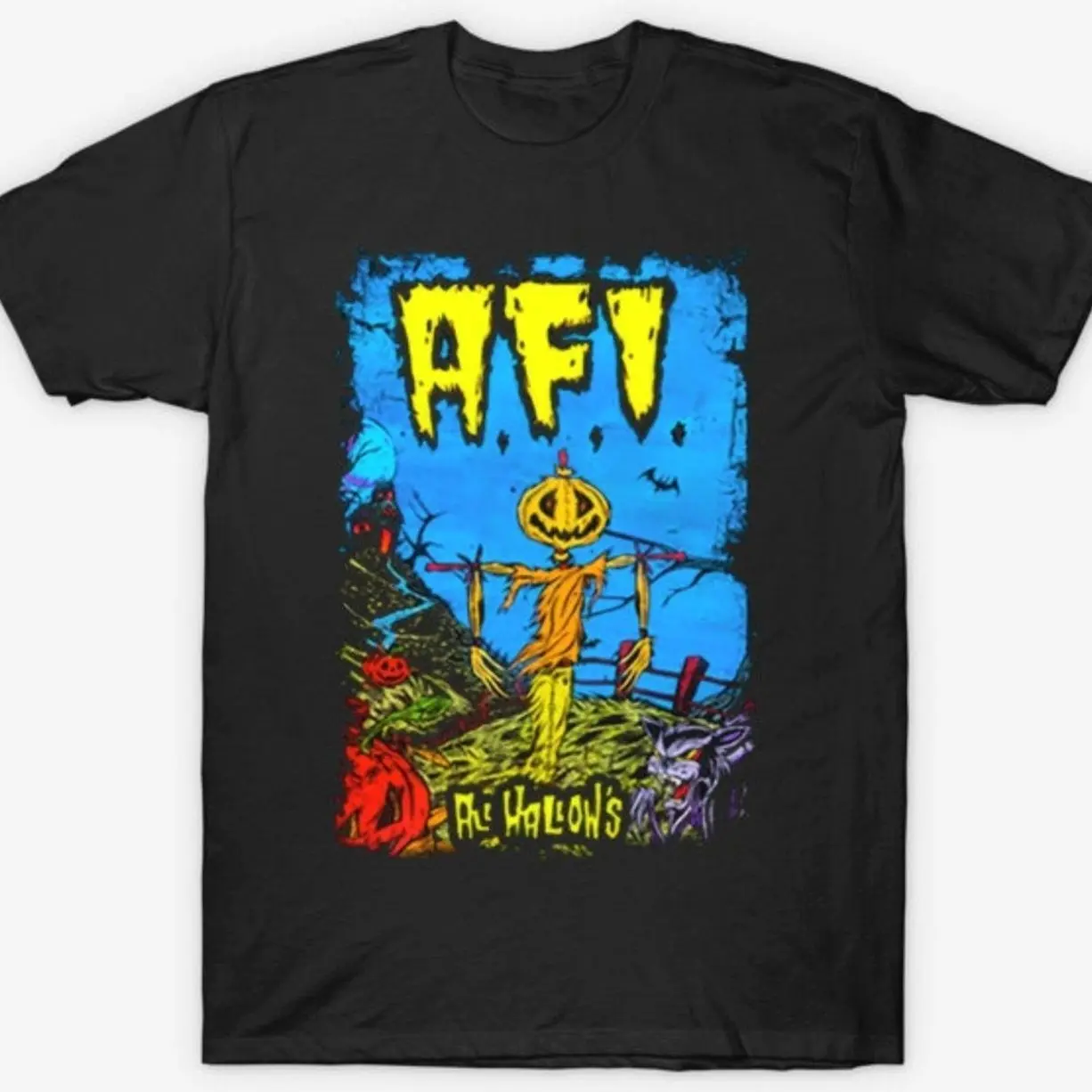 AFI Band Vintage T-Shirt, Alternative Punk Rock Graphic Tee, Retro Concert Fan Shirt, Unisex Apparel RGU 4UB