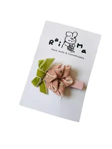 Handmade Fabric Hair Clips Set of 2, Cute Bow Side Clips, Korean Style Versatile, Daily Commute Party Wedding Headwear, Elegant Hair Accessories