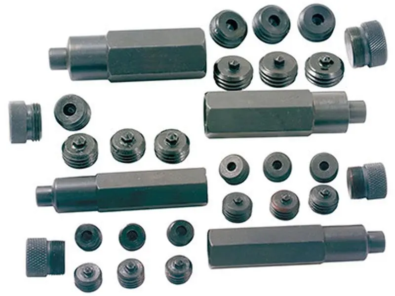 Precise 25-Piece Transfer Screw Combo Set - 4 Handles + 24 Screws (4 Sizes), More Accurate Than Transfer Punches, Convenient Economic Tool Great for Tool and Die Work, Four Sizes
