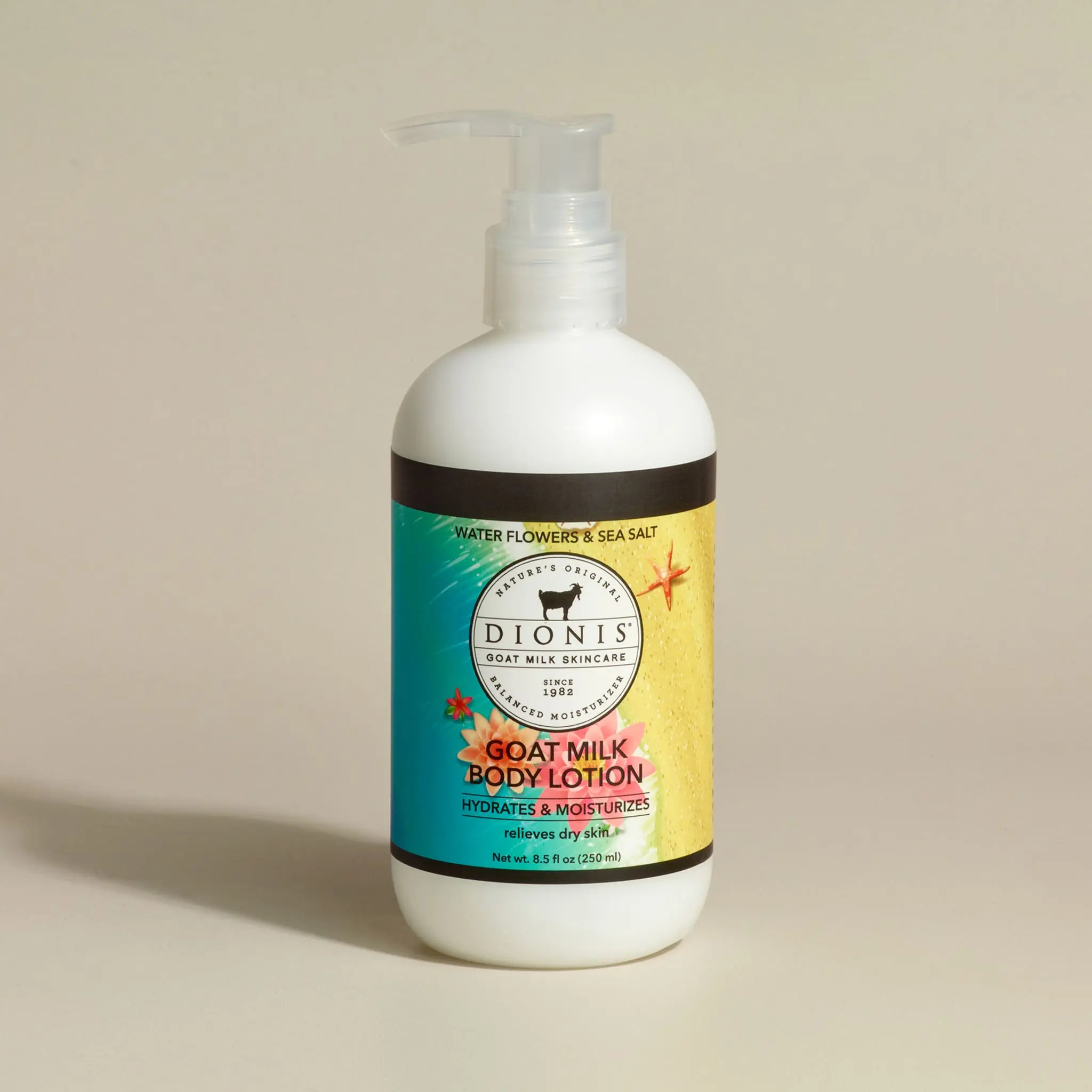 Dionis Water Flowers & Sea Salt Goat Milk Body Lotion - Lotion for All Skin Types